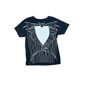 Disney Nightmare Before Christmas Jack Skellington Tuxedo T-Shirt Men’s Large